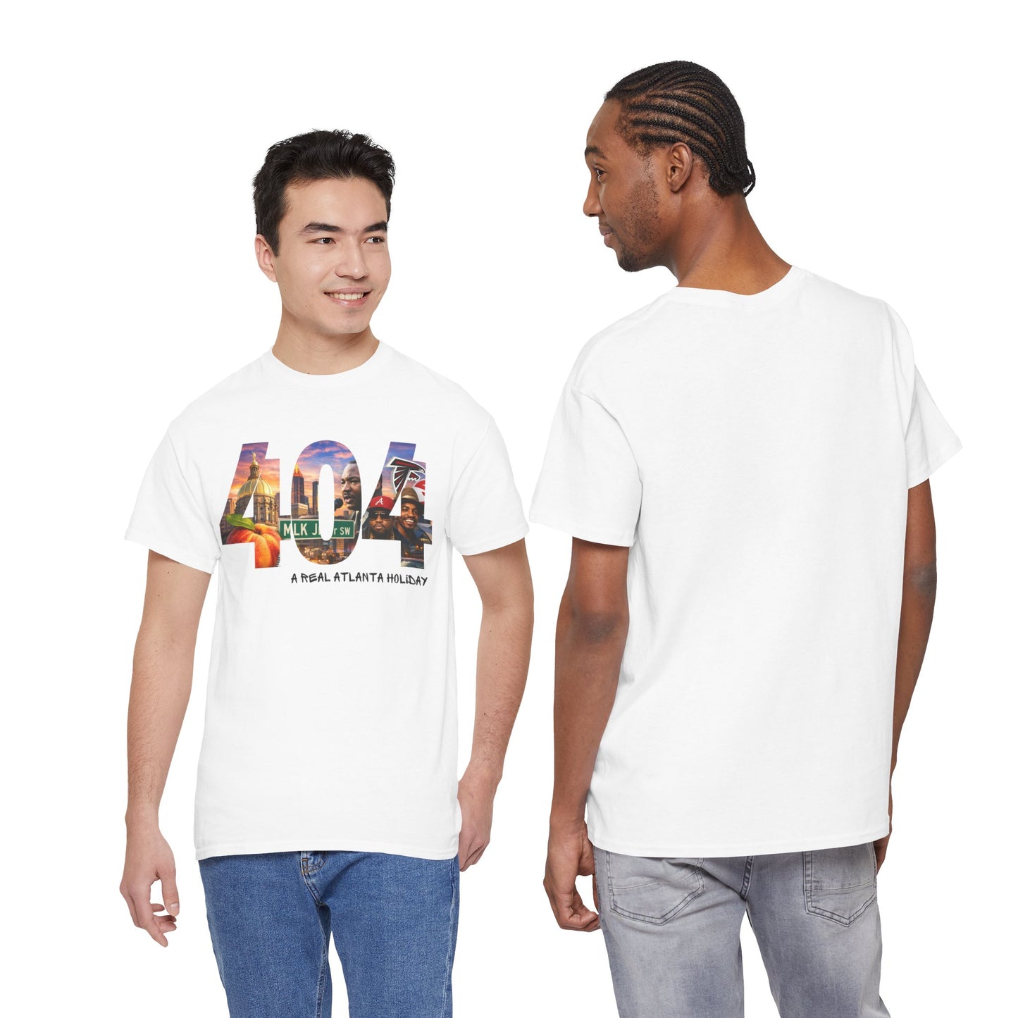 404 Atlanta Tee — A Real Atlanta Holiday Cityscape T-Shirt