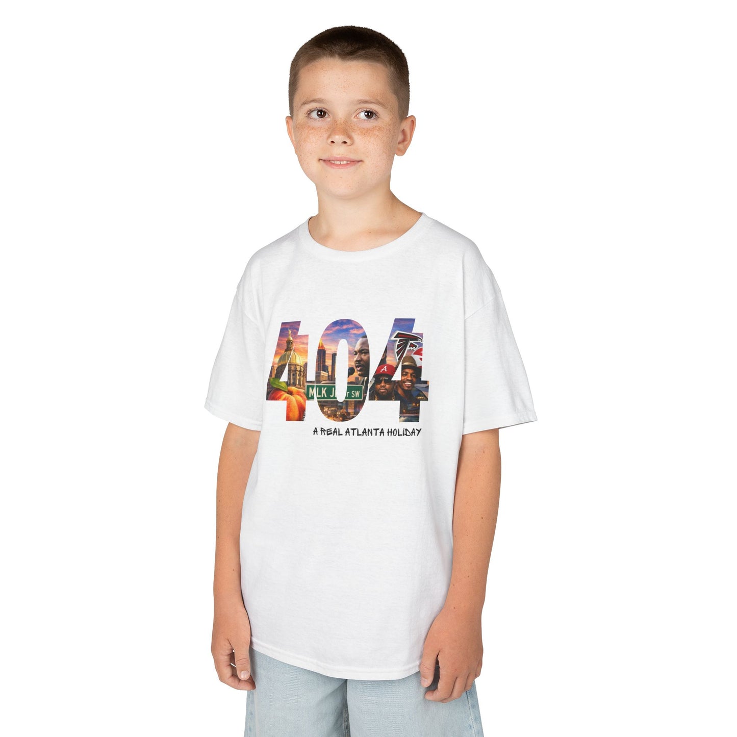 KIDS 404 Atlanta Tee — A Real Atlanta Holiday Cityscape T-Shirt