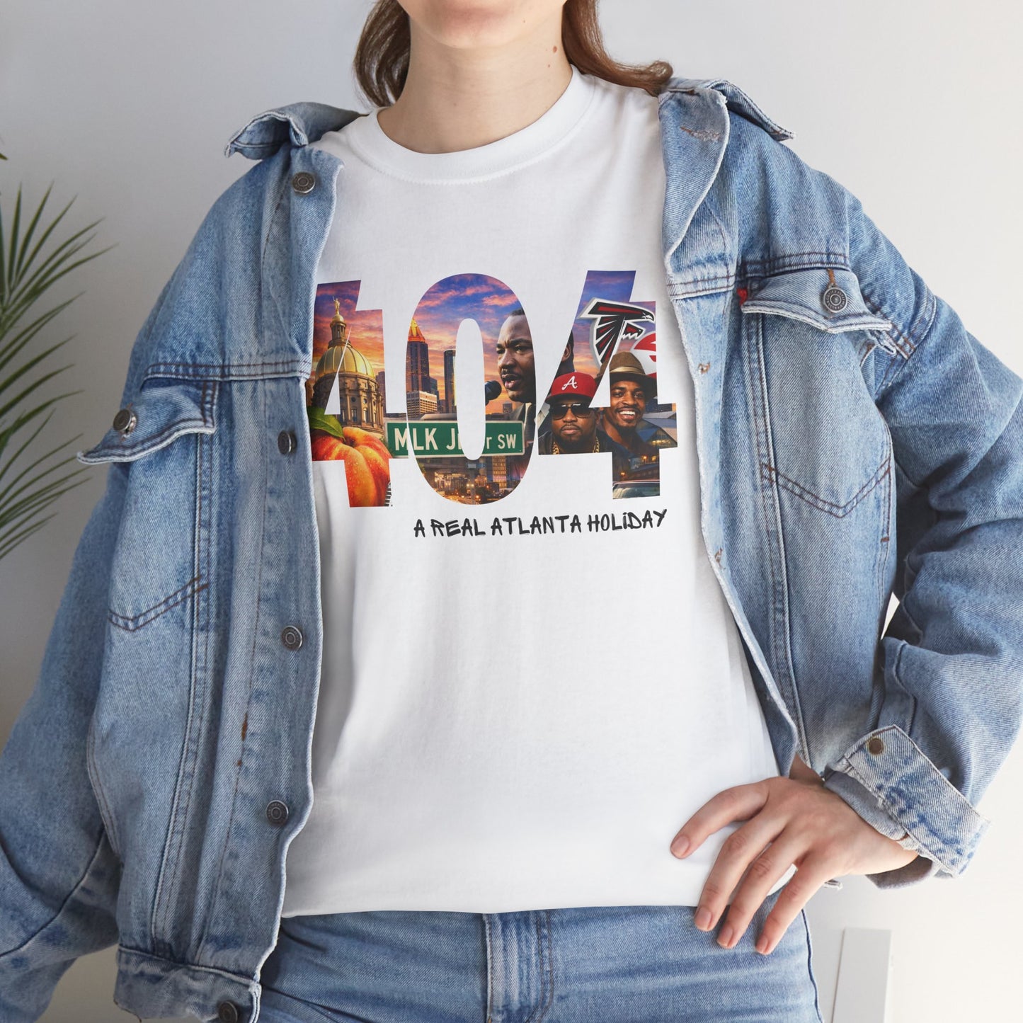 404 Atlanta Tee — A Real Atlanta Holiday Cityscape T-Shirt