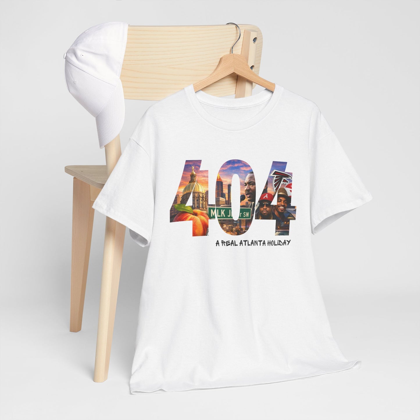 404 Atlanta Tee — A Real Atlanta Holiday Cityscape T-Shirt