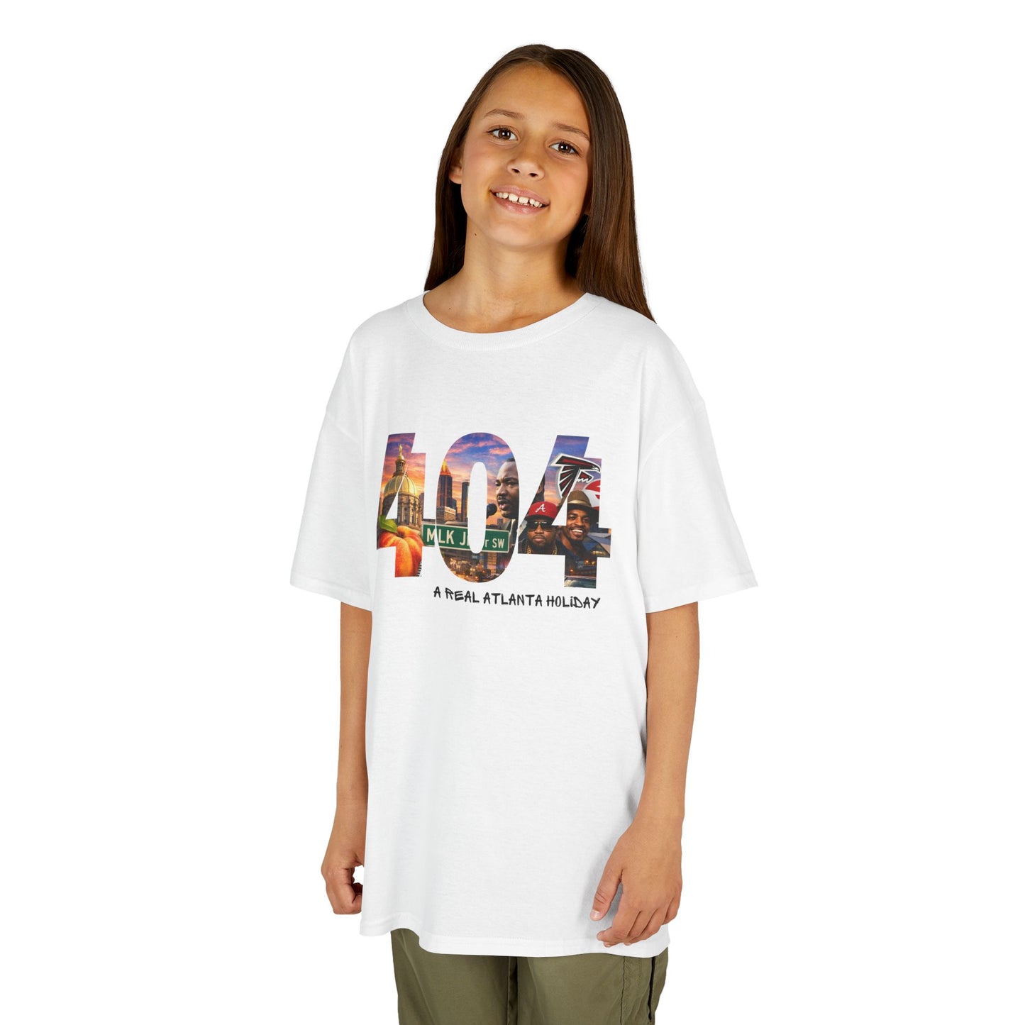 KIDS 404 Atlanta Tee — A Real Atlanta Holiday Cityscape T-Shirt
